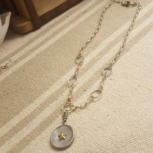 Silpada Charm Necklace with one Charm.